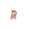 String brésilien en dentelle noir grande taille 